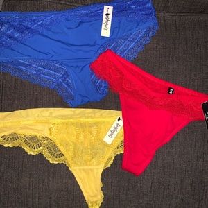 NWT 3 pair of sexy panties!